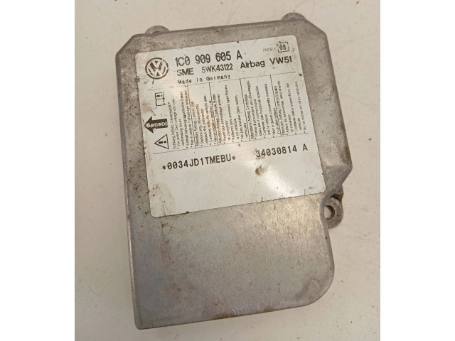 Блок подушек безопасности 1C0909605A, 5WK43122 Volkswagen Transporter - Caravelle T5