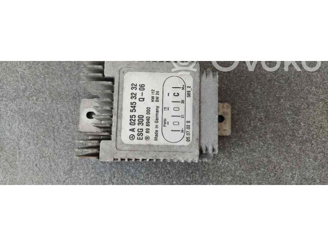 Блок управления двигателя A0255453232 Mercedes-Benz A W168