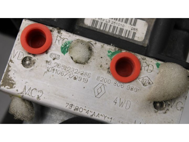 Блок АБС 8200806980, 6001551521   Dacia  Duster  2010 - 2017 года