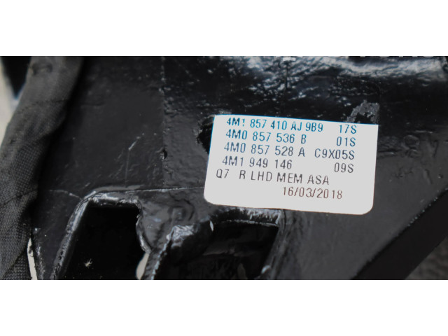 Zpětné zrcátko pravé Audi Q7 4M 2018 4M0857528A, 4M1857410AJ