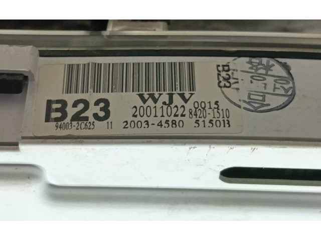 Панель приборов 940032C625, 20011022   Hyundai Coupe       