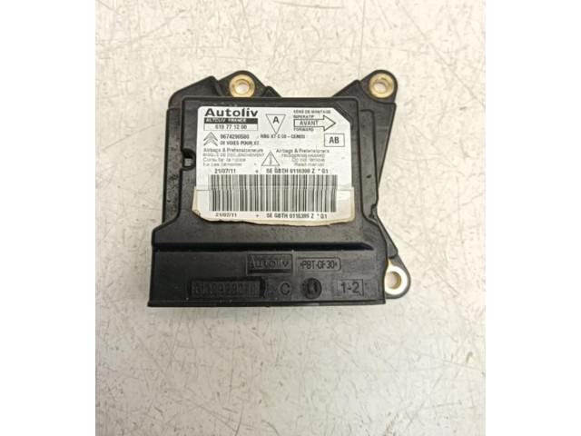 Блок подушек безопасности 9674290580 Citroen C5