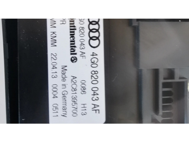 Блок управления климат-контролем 4G0820043AF   Audi A6 C7