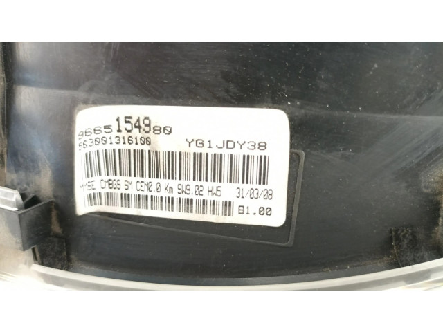 Přístrojová deska Citroen Berlingo 2009 503001316100