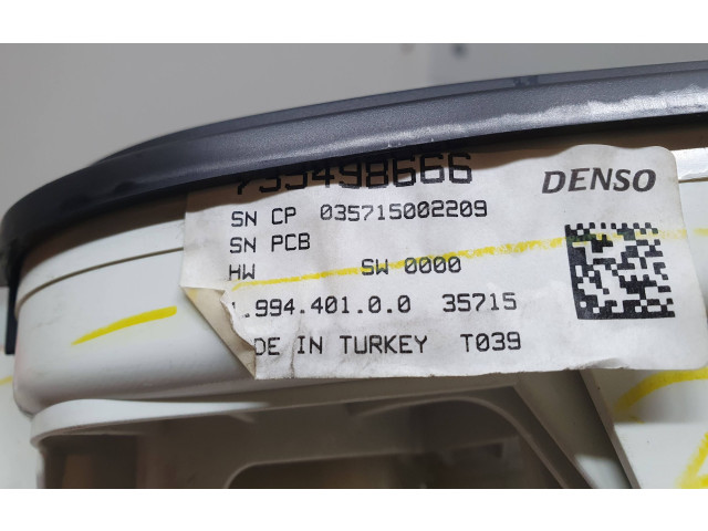 Блок управления климат-контролем 735498666   Opel Combo D