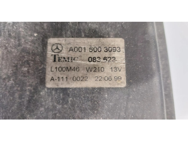 Вентилятор радиатора     A2105051755KZ, A0015003093    Mercedes-Benz E W210 2.2