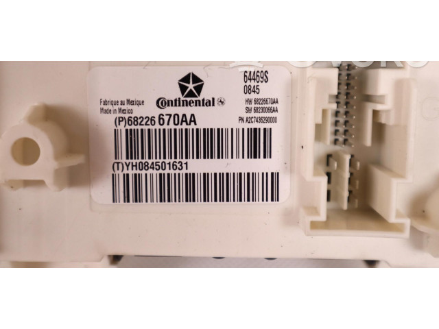 Блок комфорта 68226670 Maserati Ghibli