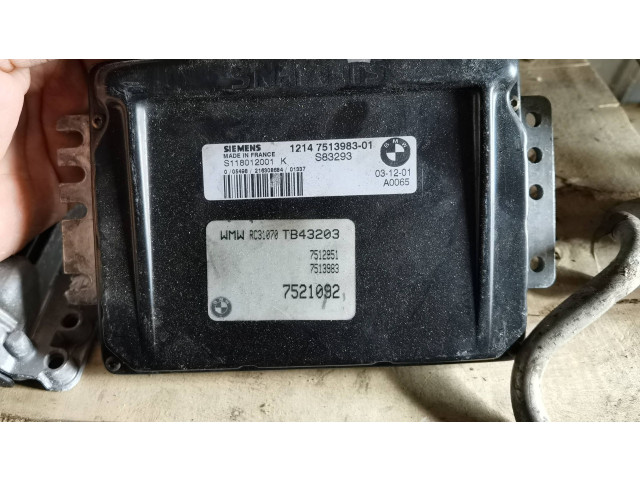 Řídící jednotka S118012001K, 7513983 Mini One - Cooper R50 - 53 2001