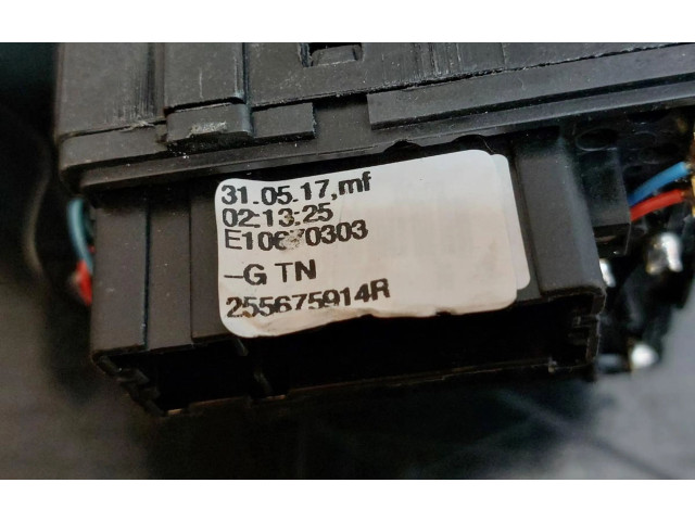 Включатель скорости стеклоочистителей 255675914R   Renault Clio IV