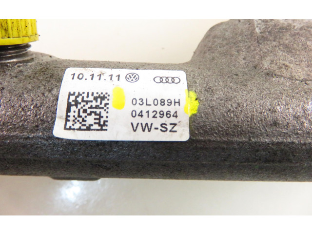 Топливная рампа 03L906054A, 03L089H Volkswagen Golf VI для двигателя CAYC