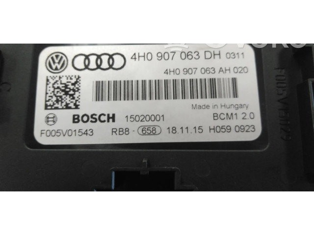 Модуль управления BSM 4H0907063DH, 4H0907063DA   Audi A6 S6 C7 4G    