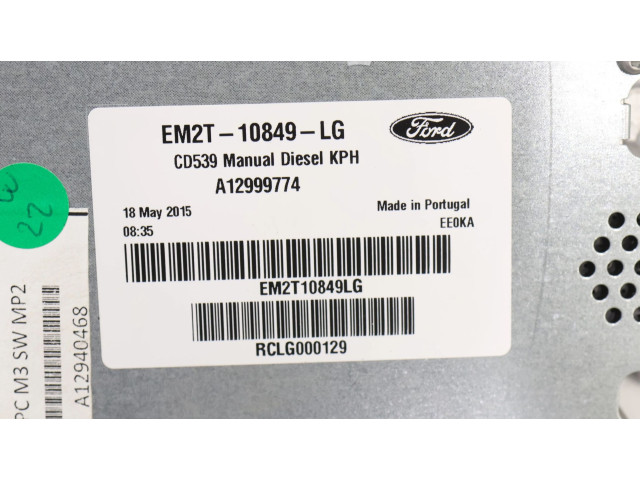 Přístrojová deska Ford S-MAX 2018 EM2T-10849-LG