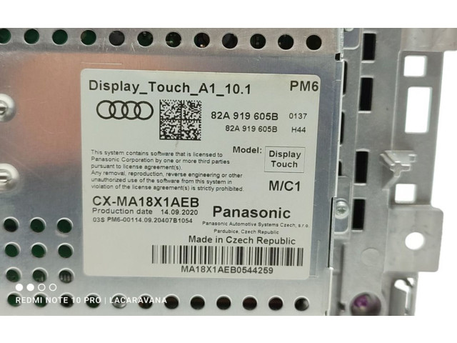 Дисплей 82A919605B Audi A1