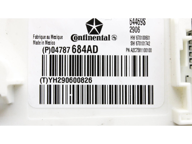 Блок комфорта 04787684AD Maserati Quattroporte