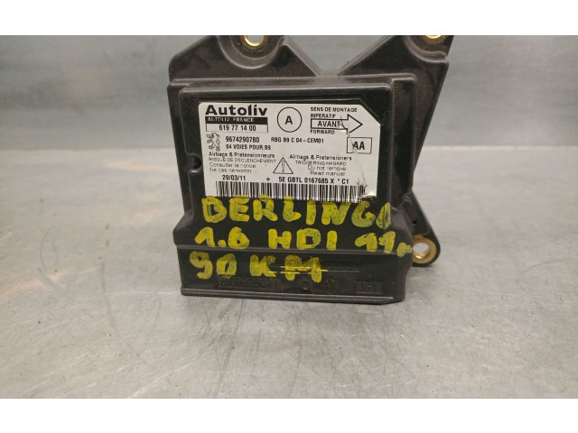 Блок подушек безопасности 9674290780, 619771400AUTOLIV Citroen Berlingo