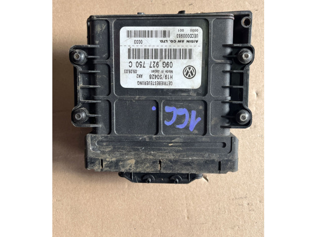 Блок управления коробкой передач 09G927750C, 09G927750C   Audi A3 S3 8P