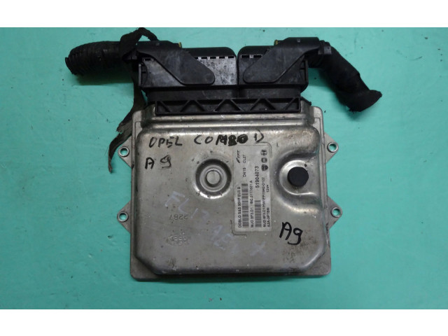 Блок управления двигателя 51904073   Opel Combo D