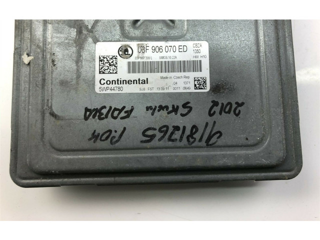 Блок управления 03F906070ED, G3002 Skoda Fabia Mk2 (5J)