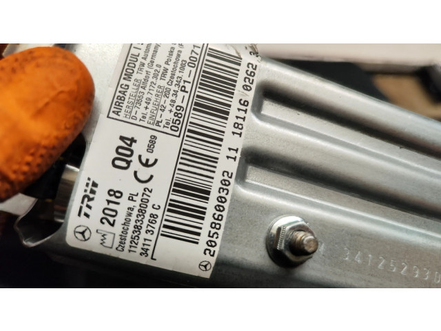 Подушка безопасности для колен 2058600302   Mercedes-Benz C W205