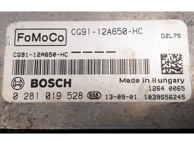 Блок управления двигателя 0281019528 Ford Galaxy