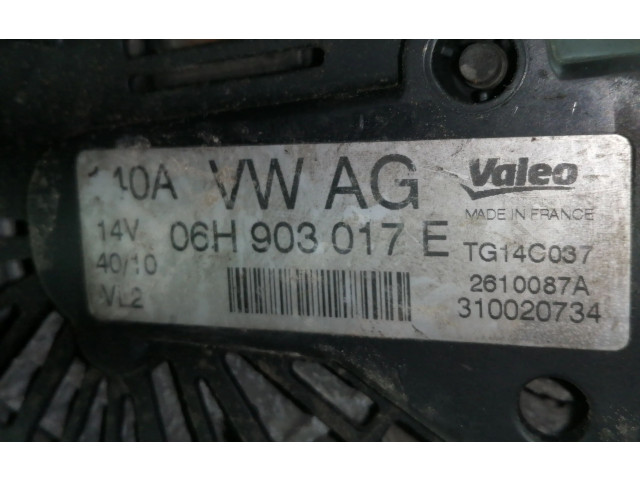 Генератор 06H903017E, TG14C037   Audi TT TTS Mk2      