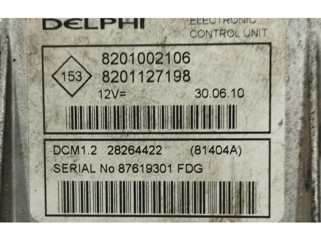 Комплект блоков управления 8201002106, 8201002106 Dacia Sandero