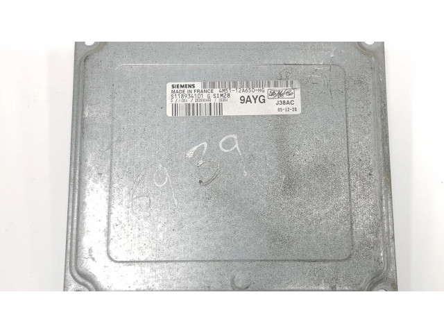 Řídící jednotka S118934101, 4M5112A650HG Ford Focus 2006