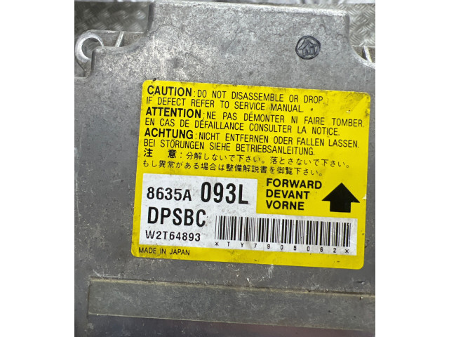 Блок подушек безопасности 8635A093L, W2T64893 Mitsubishi Pajero