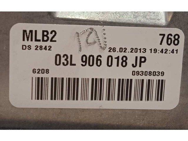 Блок управления двигателя 03L906018JP Audi A4 Allroad