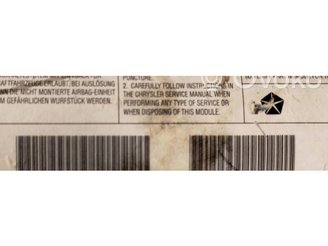 Подушка безопасности пассажира P55115945AD, TEZPM3139L0222 Jeep Grand Cherokee (WJ)