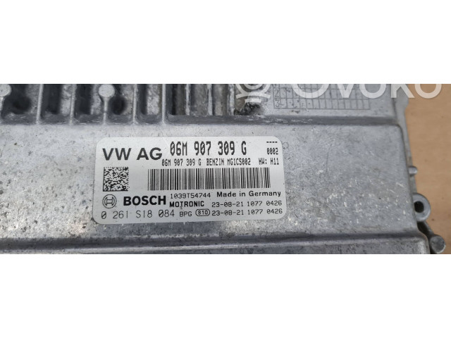 Блок управления двигателя 06M907309G, 0261S18084   Audi Q5 SQ5