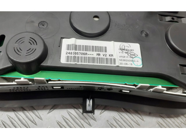 Панель приборов 248105706R Dacia Lodgy