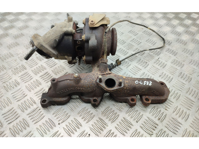 Турбина Skoda Fabia Mk2 (5J) 03L971858A для двигателя CAYB