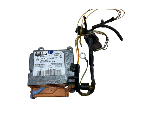 Блок подушек безопасности 607142800 Citroen Berlingo