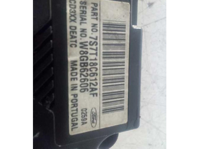 Блок управления климат-контролем 7S7T18C612AF   Ford S-MAX