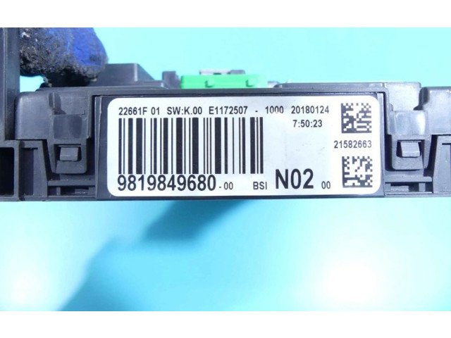 Řídící jednotka 9817868880, IMPRK1298948 Peugeot 301 2018