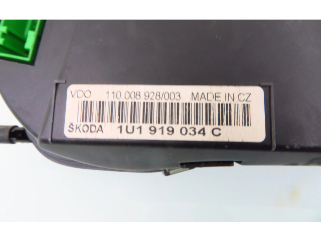 Блок управления двигателем Блок управления 0261206141, 06A906018CF   Skoda Octavia Mk1 (1U)