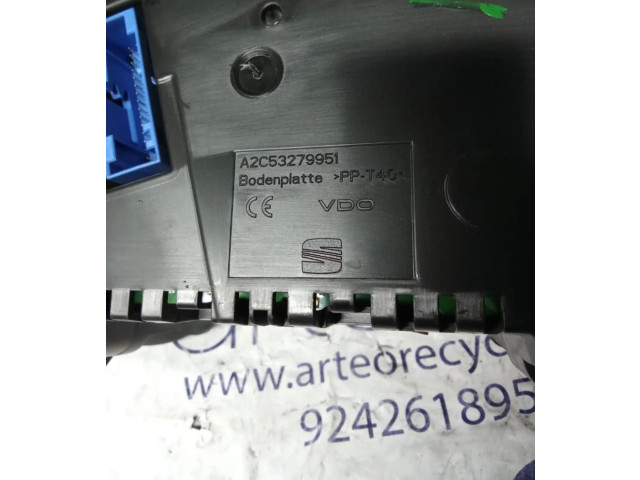 Přístrojová deska Seat Altea XL 2010 A2C53279951