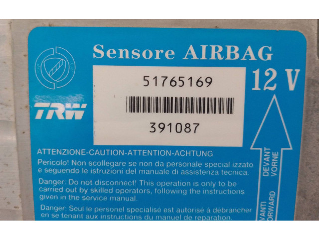 Блок подушек безопасности 51765169, 391087 Fiat Idea