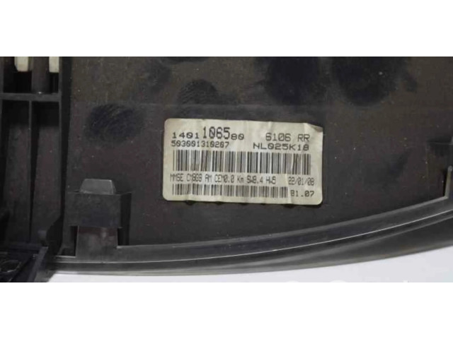 Панель приборов 1401106580, CUADROINSTRUMENTOS Fiat Scudo