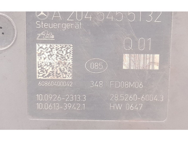 Jednotka ABS 2045455132, 2044313712 Mercedes-Benz C W204 2008