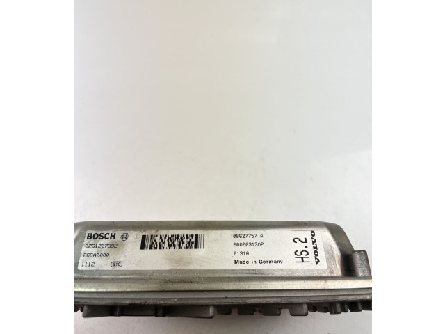 Блок управления двигателем Блок управления 08627757A, 0261207392 Volvo V70