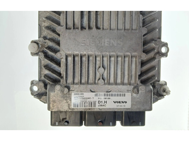 Блок управления двигателя 5WS40328CT, J38AC Volvo C30