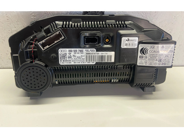 Панель приборов 8S0920790C, 0263714025   Audi TT TTS RS Mk3 8S       