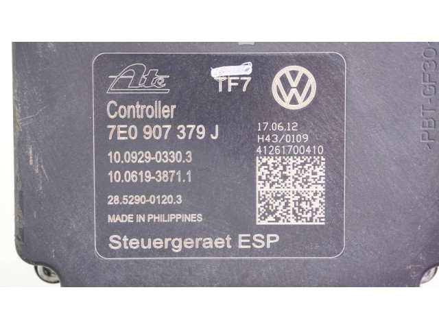 Блок АБС 7E0614517G, 7E0907379J Volkswagen Transporter - Caravelle T5 2003 - 2015 года