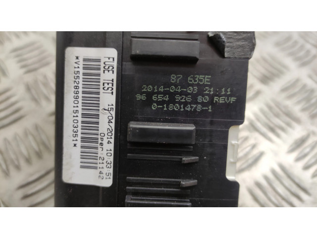 Блок предохранителей 9665492680   Citroen C4 Grand Picasso    