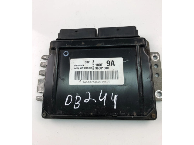 Блок управления двигателем Блок управления 96801800   Chevrolet Matiz