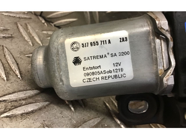 Моторчик заднего дворника 5J7955711A Skoda Fabia Mk2 (5J)
