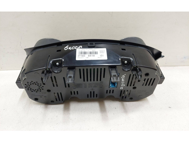 Панель приборов 3T1920841M, A2C53249763   Skoda Superb B6 (3T)       