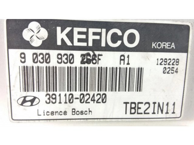 Řídící jednotka 9030930266F, 3911002420 Hyundai Getz 2007